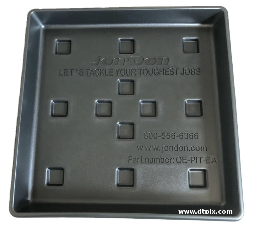 Customized Size Color ABS Thermoformed Hard Plastic Pet Tray Easy to Clean Blister Tray for Dog Cage