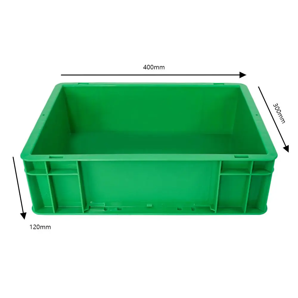 Transportation Large Loading Capacity Containers Logistic Storage Boxes High Quality Plastic EU Crates