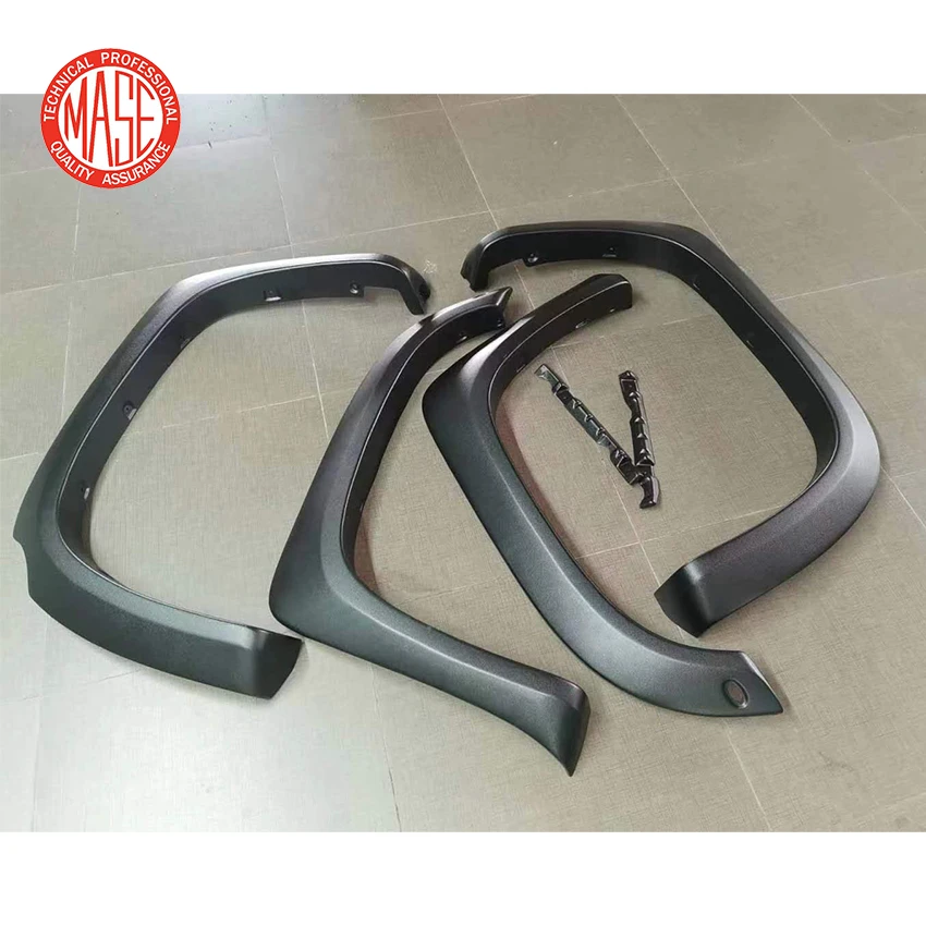 CZJF Pickup Truck Fender Flares Front Wheel Eyebrow for Tundra 2010-2018 2019 2020 2021 2022 With Lamp Without Lamp Set (4 PCS)