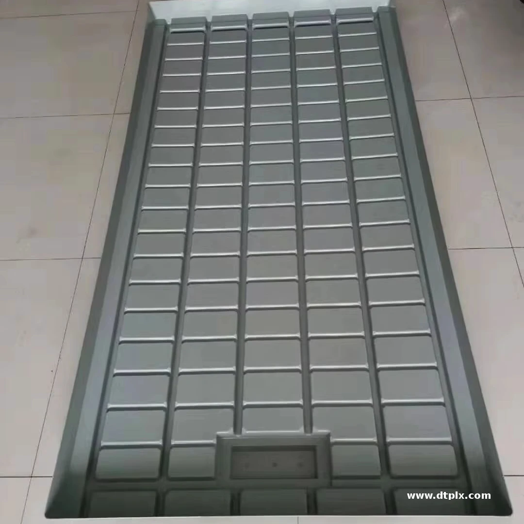 4x8 Hydroponic Ebb and Flow Grow Tray System Flood and Drain Table for Efficient Agricultural Greenhouse Growing