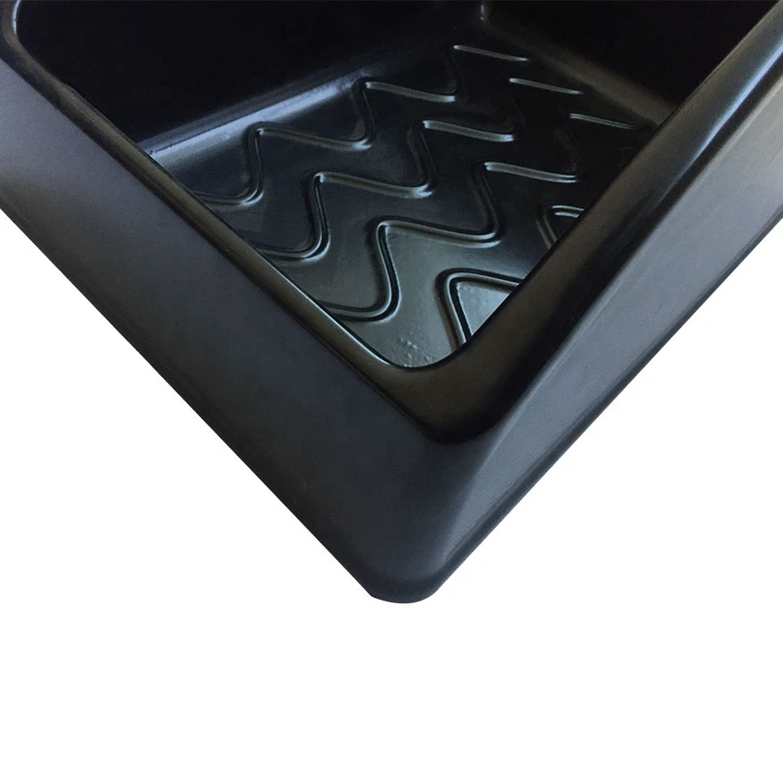 New Design 2-12 mm Thick Aluminum Molding Plastic Dog Feeding Tray Stylish Animal Accessories