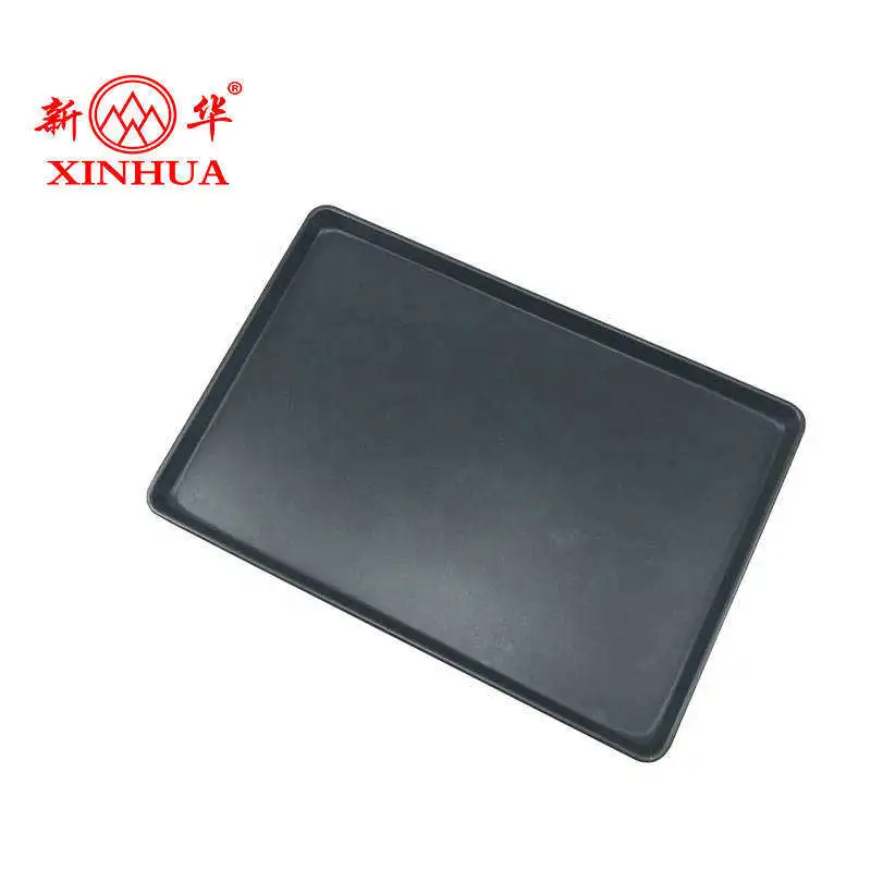 Commercial Eco-Friendly Nonstick Coating Aluminum Sheet Baking Pan Custom Bread Cookie Tray