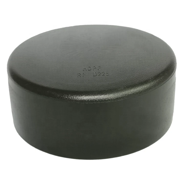 China Manufacturer DN 225mm HDPE End Cap for Water Pipe SDR11