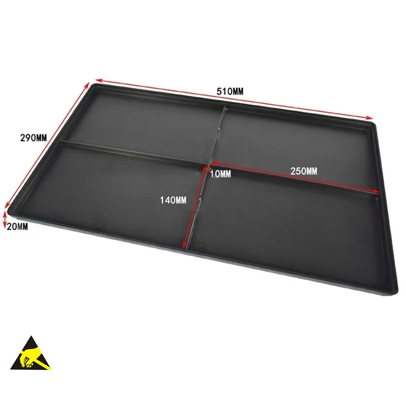 Best Sell Bins For Pcb Small Tool Trash Bin Box Material Esd Trays