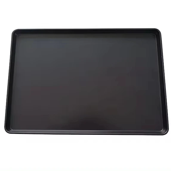 450*650*25mm Aluminized Steel Baking Tray Non-Stick Coating Disposable Aluminum Baking Pan for Abiscuit Cookie Bun Cake Safe