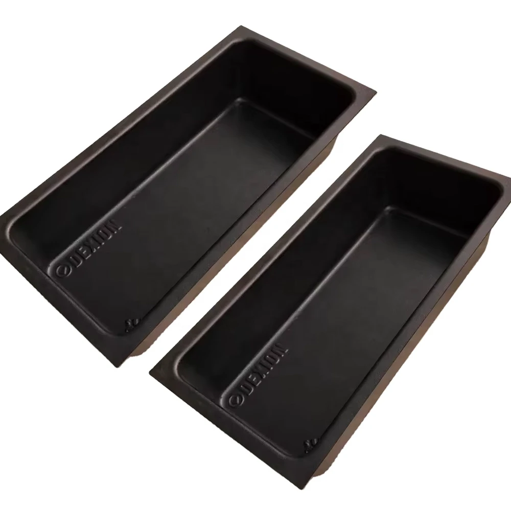 OEM Vacuum Forming Textured Plastic Storage Bin ABS Plastic Container Custom Plastic Box