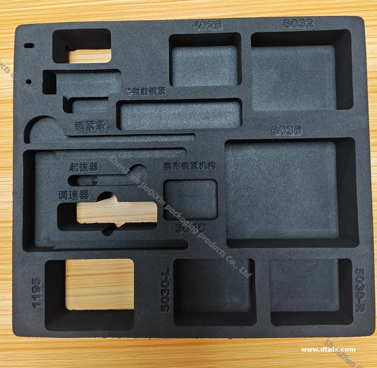 High Density Customized EVA EPE PE PU Foam Inserts Pre-Cut Waterproof EPS Foam Printing Solutions for Pick Outting