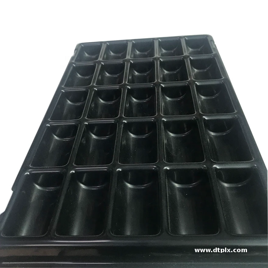 Vacuum Forming Flat Large Shallow Hydroponic Tray with or Without Holes for Microgreen Trays