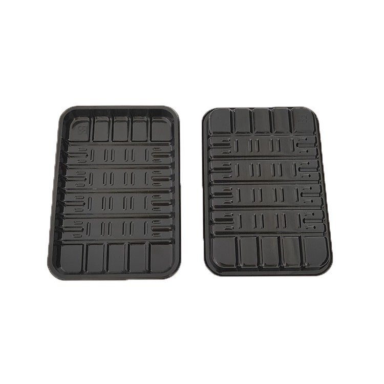 Best Selling Disposable Eco-Friendly PET Transparent Plastic Food Storage Box Fruit Cookie Blister Packing Made Durable Plastic