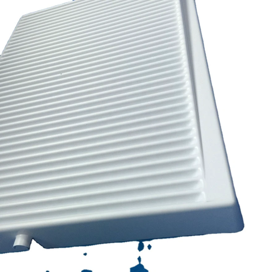 High Quality 2-12mm Thickness Multi-Functional Hydroponic White Plastic Tray Vacuum Formed