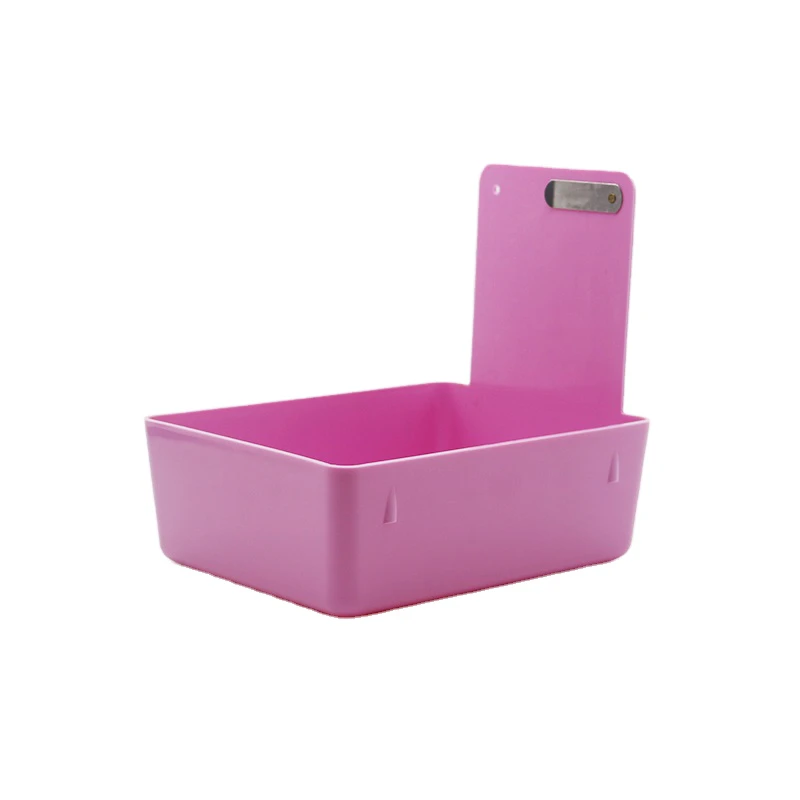 Dental Instrument Colorful Rotating Box Holder Lab Tool Turnover Case