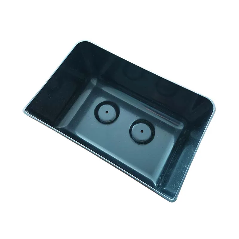 Custom Heavy-Duty Hydroponic Fodder Polystyrene Nursery Seeding Flat Trays 1020 Tray in Black-Vacuum Formed Plastic Product