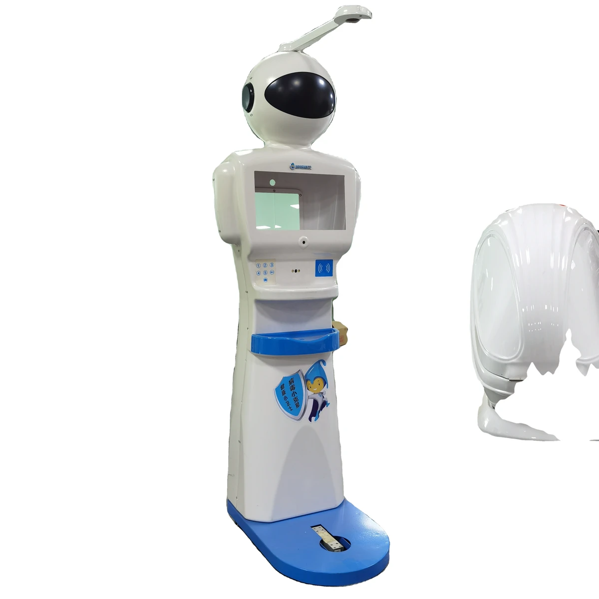 Customized White ABS Plastic Shells for Machine Vacuum Forming Technology