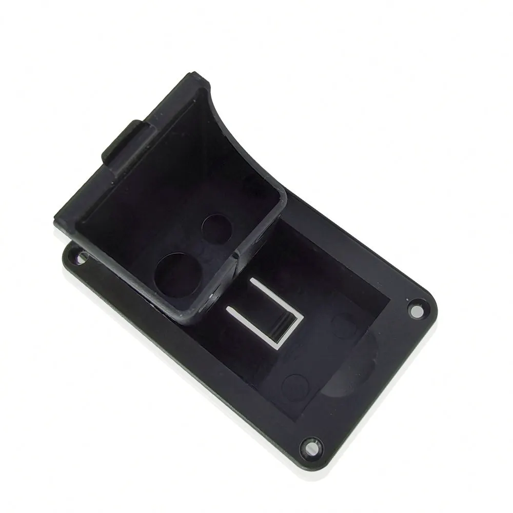 Best Selling Product 9 Volt Battery Case Acoustic Guitar Pickup Flip 9v Battery Box 9v Battery Holder Seven Style