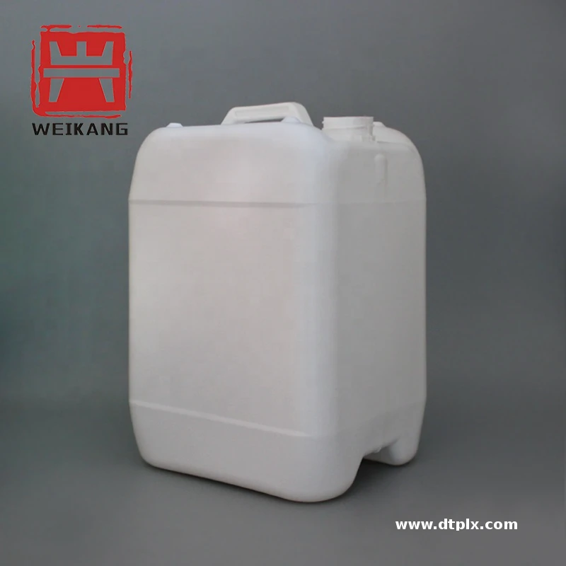 10L White HDPE Square Plastic Drums Plastic Barrels Drums
