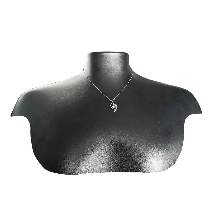 Customizable 3D Body Neck Part Display Plastic Rack New Design Jewelry Displaying Through Vacuum Forming Custom Plastic Products