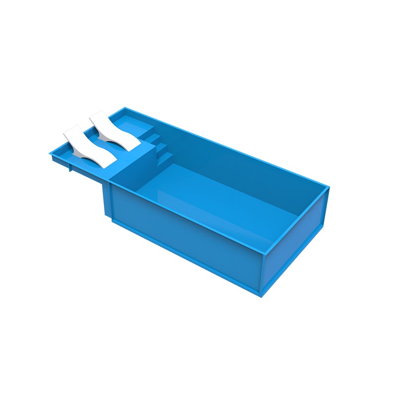 Family Home Large Size 8m 10m 6m Backyard Swim Spa Pool Fiberglass Frp Garden House Jacuzzi Swimming Pool