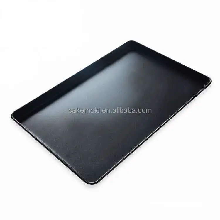 Customized Factory Direct Hot Sale New Design Aluminum Tray Non-Stick Baking Sheet Cookies Pan Bread Pan Cake Mold Baking Tray