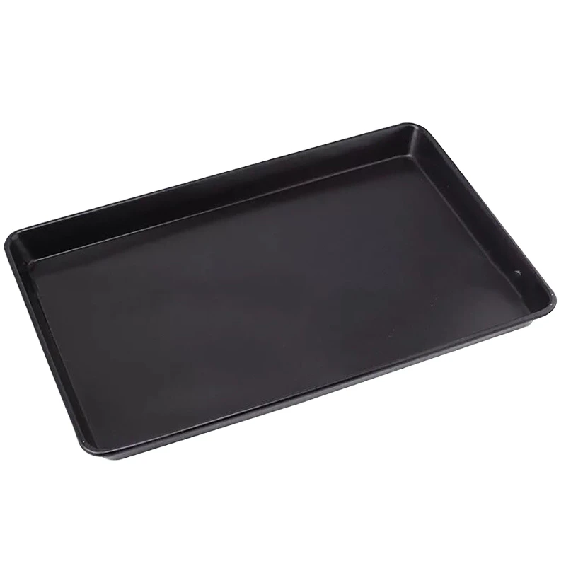 Commercial Bakery Tray 40x60cm Aluminum Metal & Steel Silicone Home Kitchen Baking Sheet Pan for Bread Cake Cookie Baking