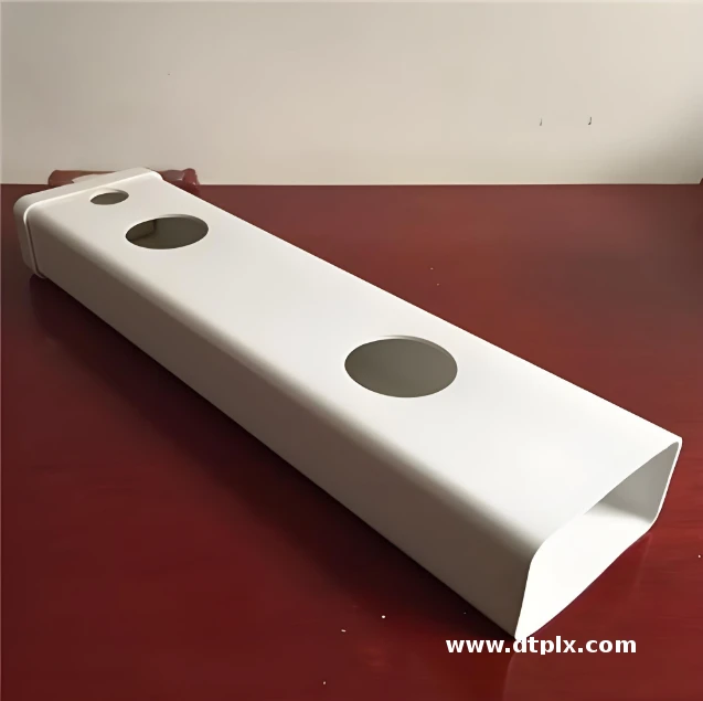 NFT Planting System Plastic square Pipe Pvc Rectangular Plastic Tubes Shaped for Lettuce Hydroponic Growing System