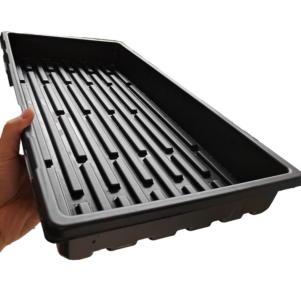 Hydroponic 1020 Flat Micro Greens Seeding Tray 55*28cm Nursery Tray for Wheatgrass , Fodder, Rice ,Sprouts ,Vegetable