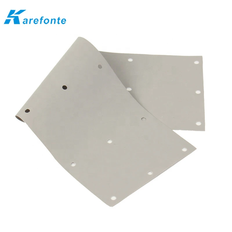Factory Silicone-coated Fiberglass Sheet Insulator Silicone Pad Thermal Pad For Transistor/Diode/Triode