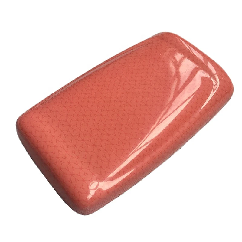 Custom Coral Red Plastic Vacuum Formed Component with Silk Screen Printing for Decorative Storage Case