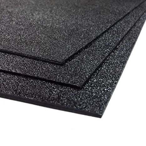 ABS Plastic Sheets Looks Like Carbon Black White Customized Size and Color Anti slip High Quality Abs Textured Sheet