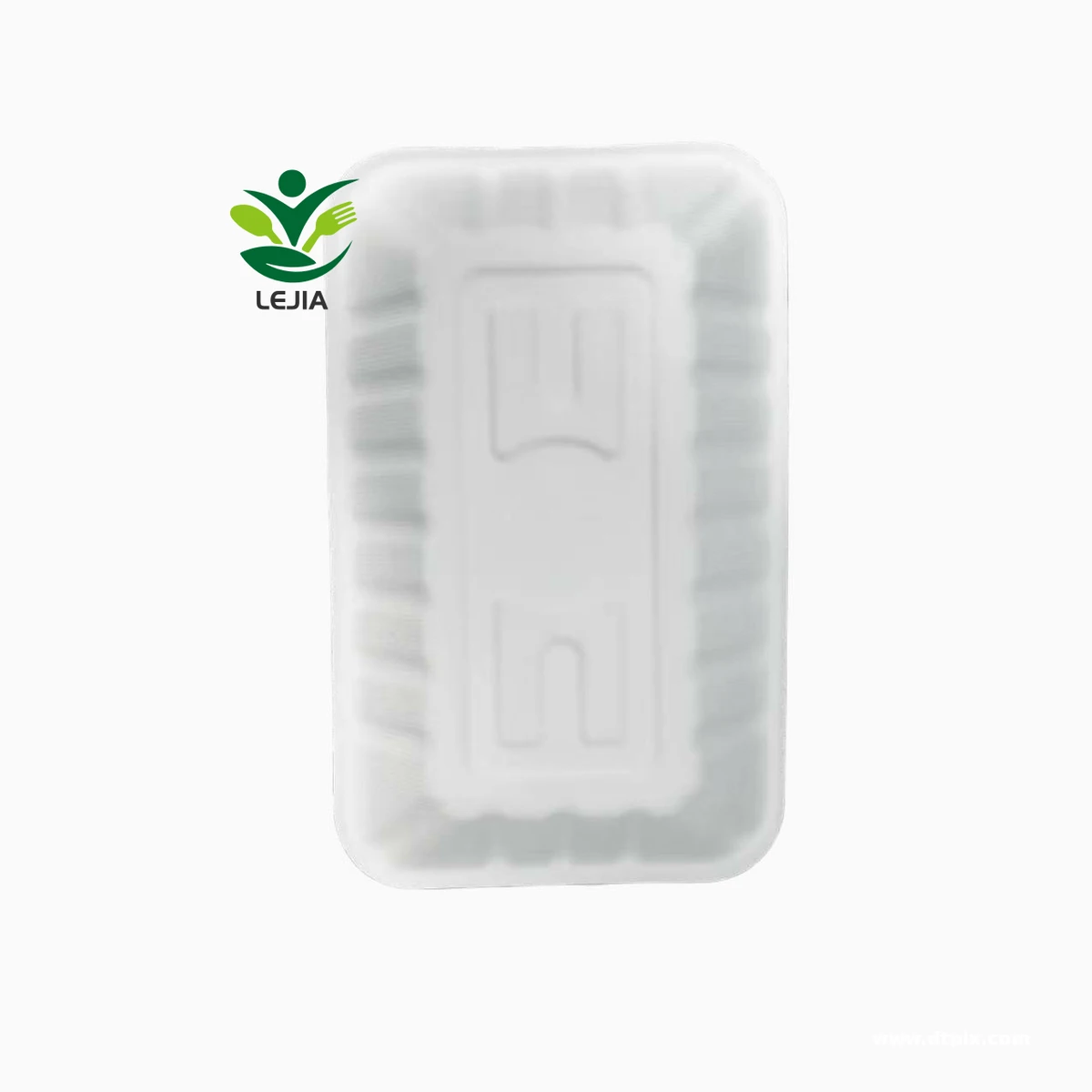 100% Compostable Sugarcane Bagasse Paper Platter  Trays Biodegradable  Plates Rectangle Disposable Food Container