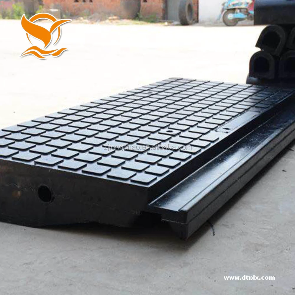 P60 Concrete Grade Railway Rubber Level Crossing Pads& Panel