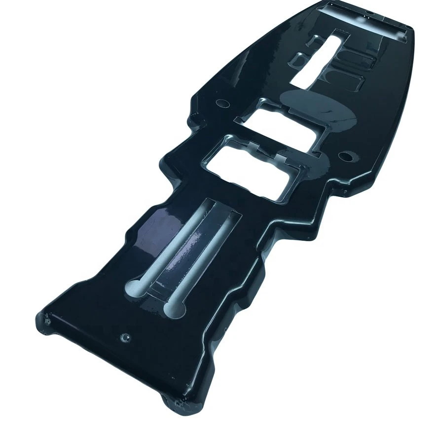Custom Thick Vacuum Formed Hollow Out Black Housing Ditai Plastic Product