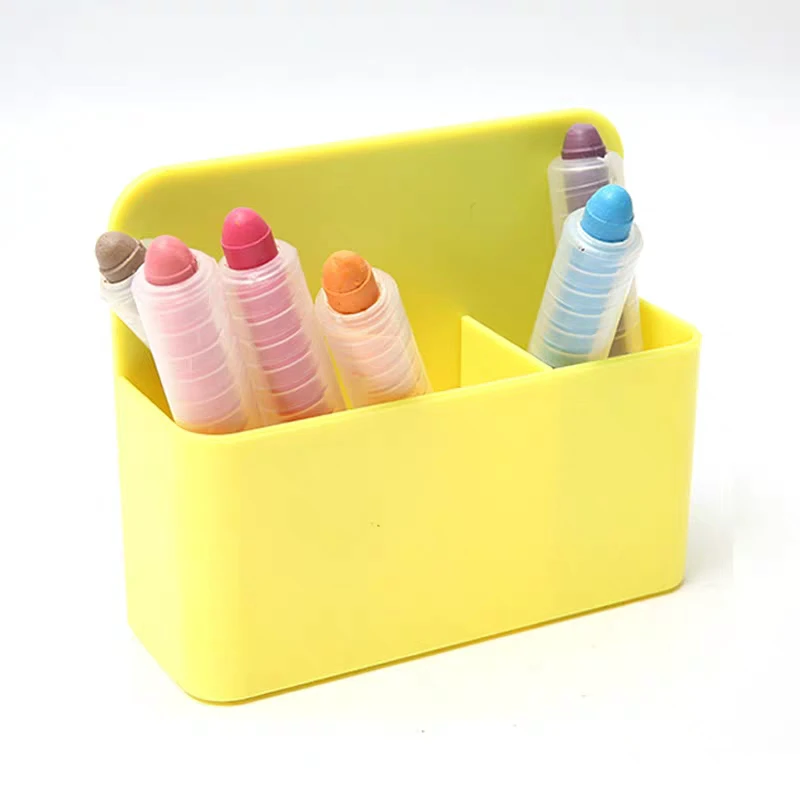 Hot Selling High Quality Best Price Removable Reusable Silicone Transparent Pen Holder for Office Glass Board