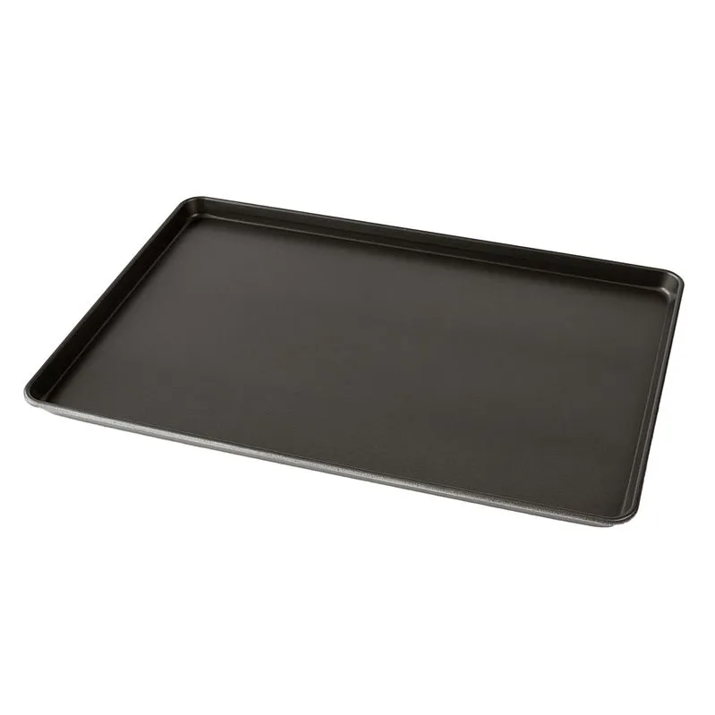 Commercial Aluminized Steel Non-Stick PTFE Coated Baking Flat Tray Biscuit Sheet Pan 400*600 mm