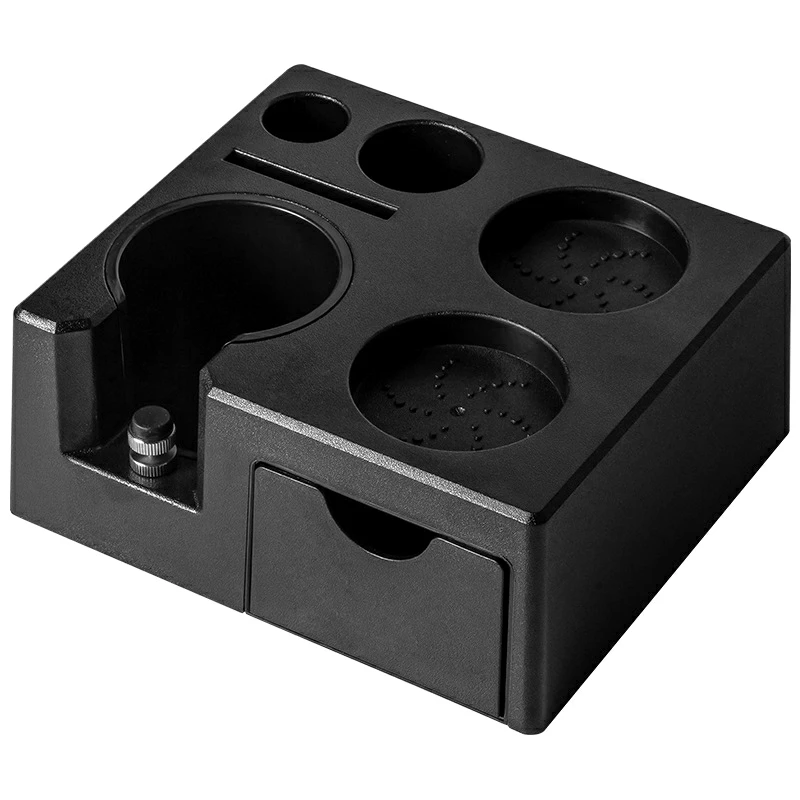 New Arrival Barista Tools Set Multi Functional Coffee Tamper Portafilter Storage Base Espresso Tamping Station