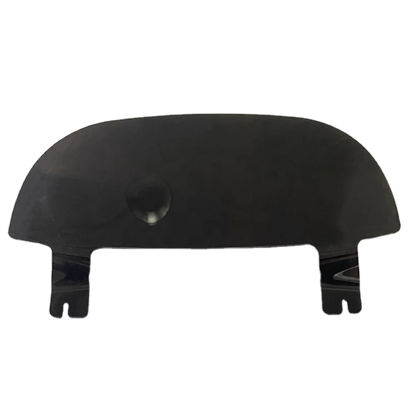 Customized Smoke Grey PC Plastic Scooter Windscreen Clear Vacuum Formed Windshield