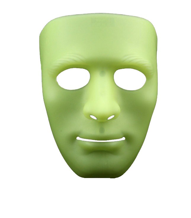 Customized High Glossy Vacuum Formed Plastic Face Cover Good Price for Party Use Any Color Available