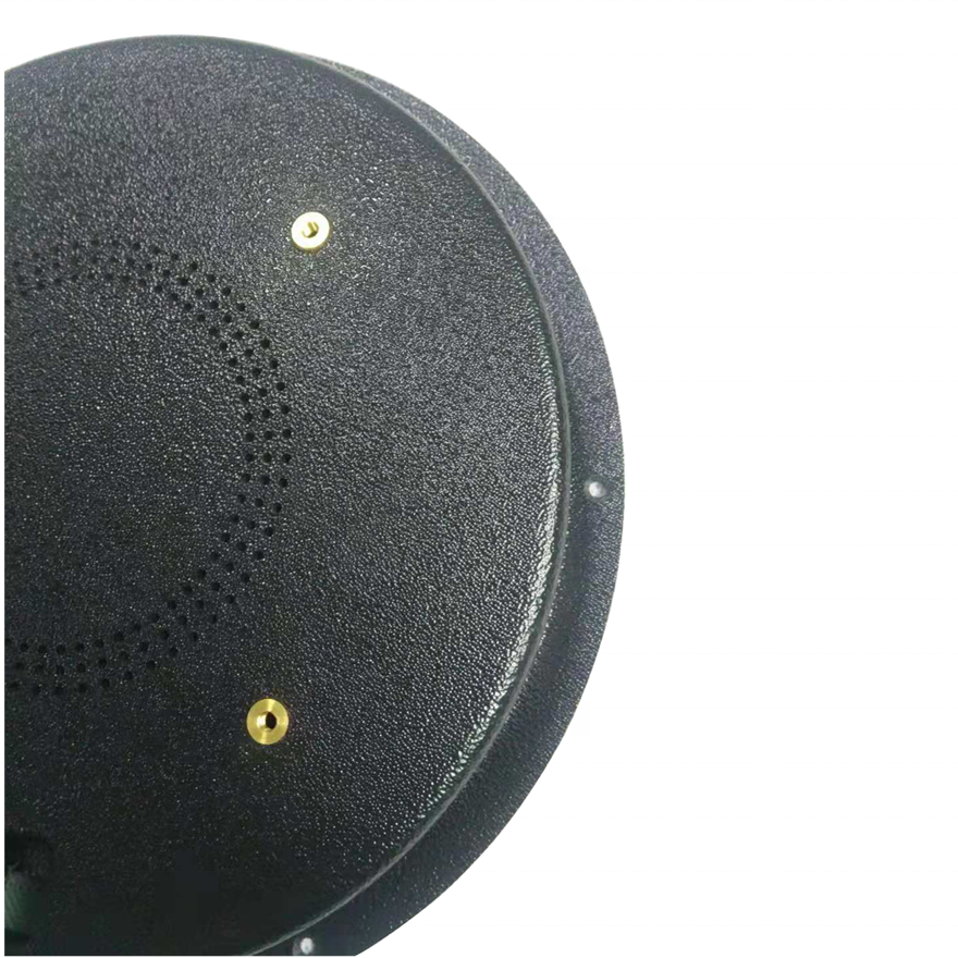 OEM Custom High Quality Texture Surface Plastic Box Cover Housing with Embossed Logo and Text Vacuum Forming Process