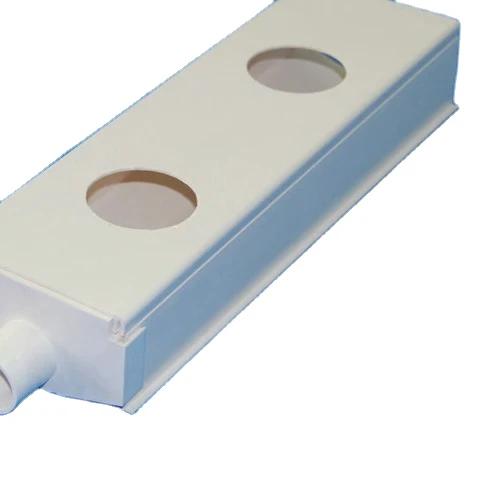 Hydroponic Planting Full Shading PVC Pipe Soilless Cultivation Hollow Fruit and Vegetable Water Cultivation NFT Plastic Channels