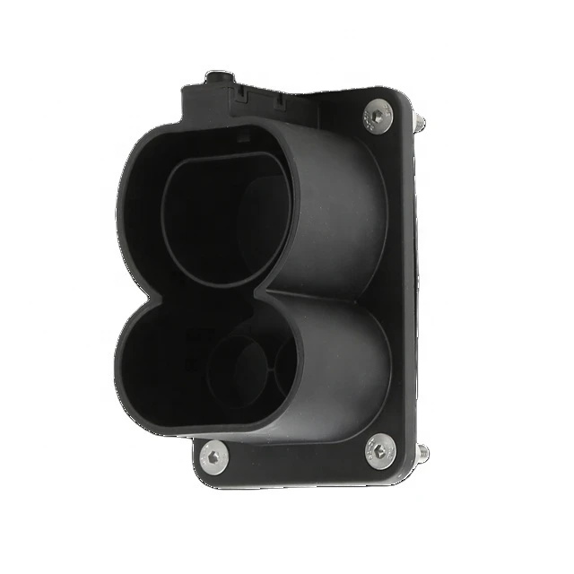 CCS2 Dummy Socket DC Plug Holder EV Charger Plug Holder CCS 2 Wall Mount Bracket Socket