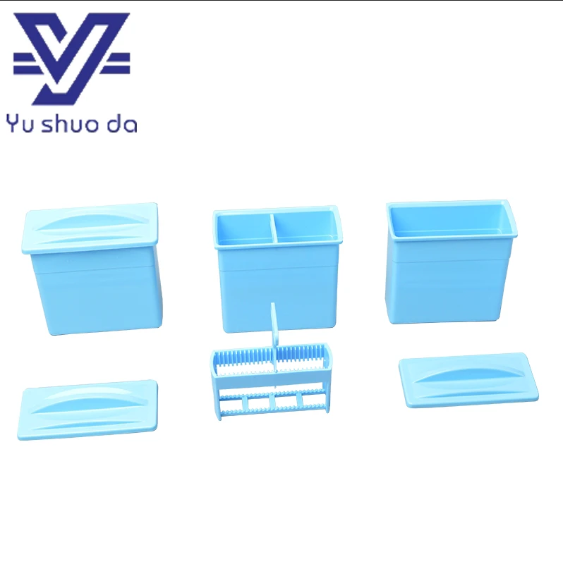 Slide Plastic Jar Ihc Staining Box Coplin Jar Plastic Immunohistochemistry Stains