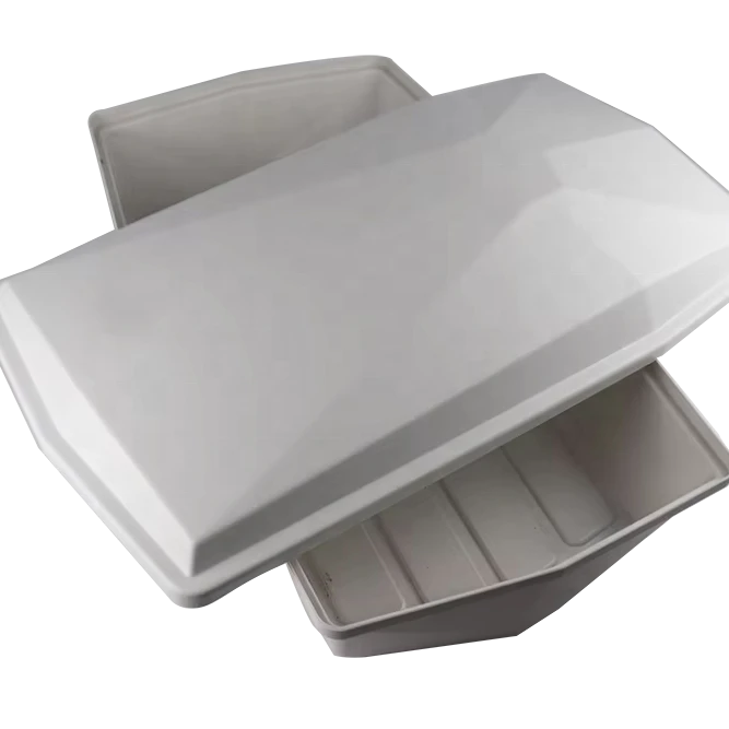 Plastic Pet Caskets Urn Box High Standard for Sale Design Feature Cat Dog Animals Solid Color