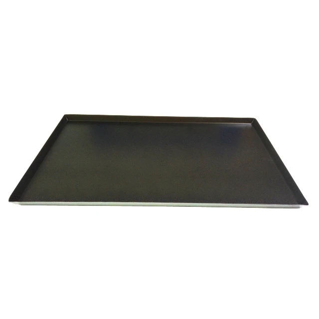Custom Non Stick Aluminum Stainless Steel Baking Tray 400 X 600 mm Sheet Pan Bread Cake Cookies Flat Baking Sheet Oven Tray