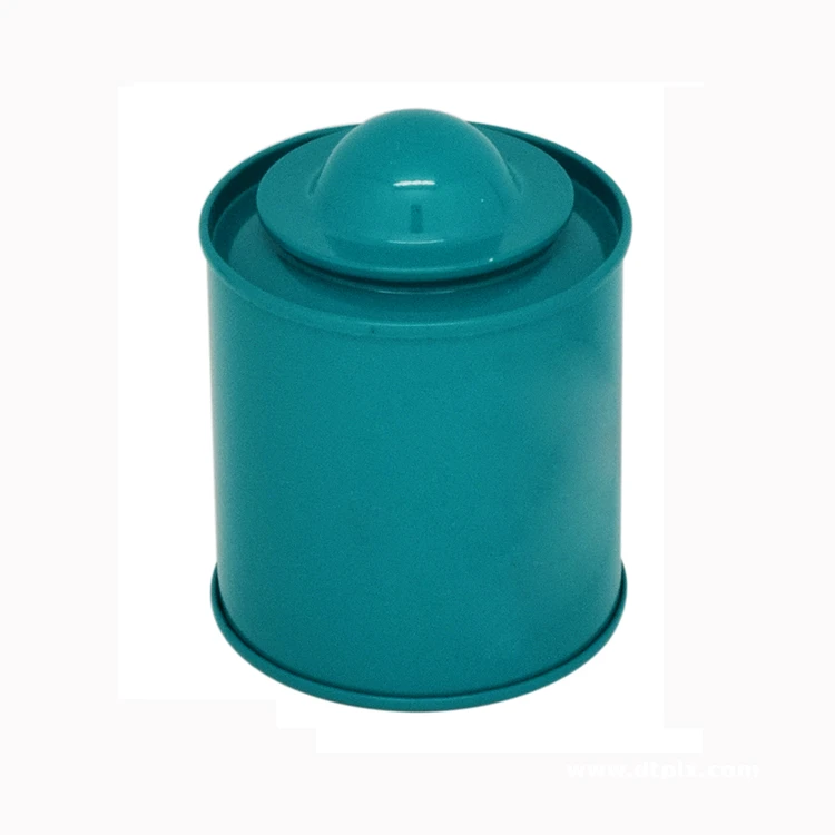 Chinese Factory Oem Tin Can Caddy Custom Round Tea Tin Box