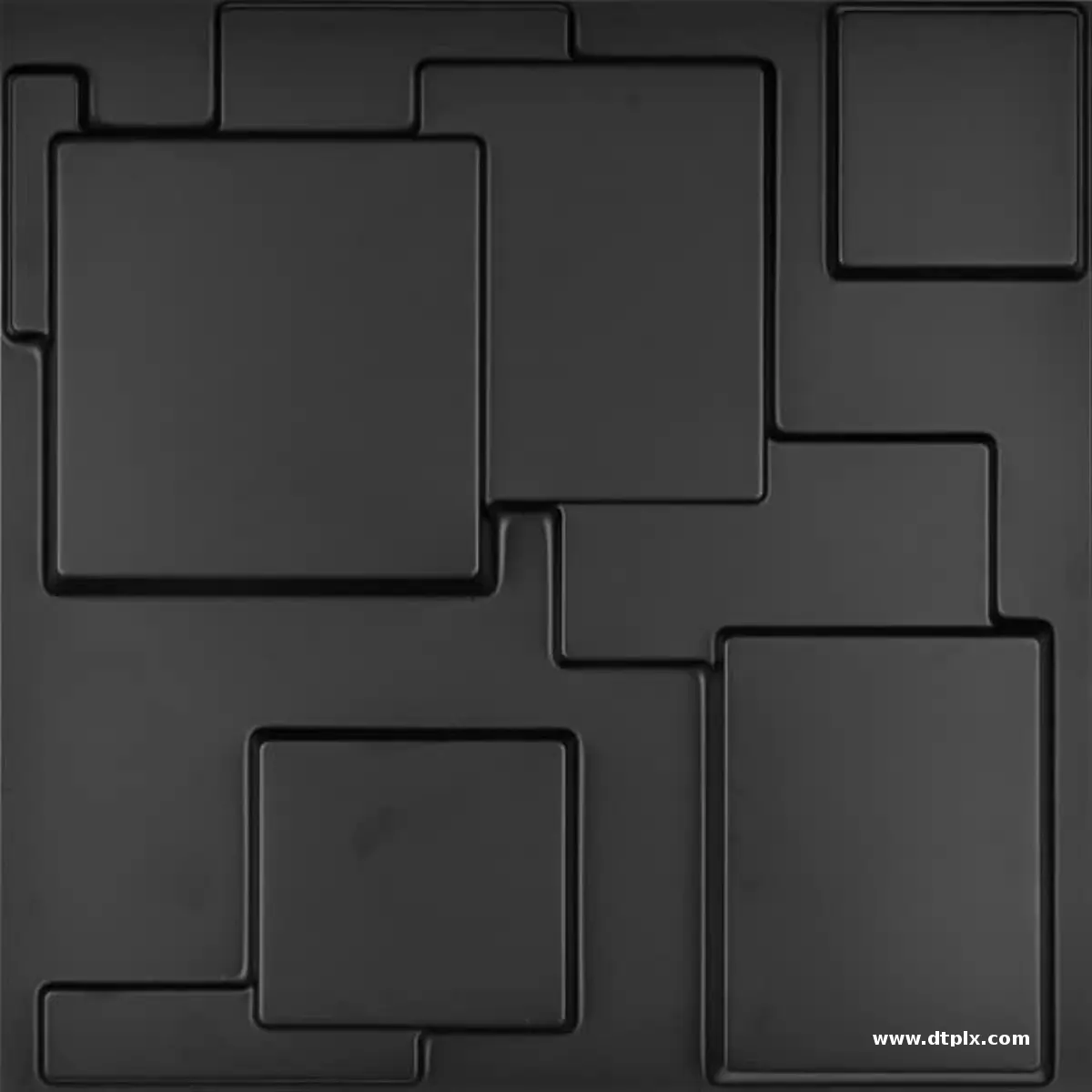 50-Pack 3D Diamond PVC Wall Panels Interior Living Room Lobby Bedroom Hotel Office Decor Flower Textured Wallpanels Plastic