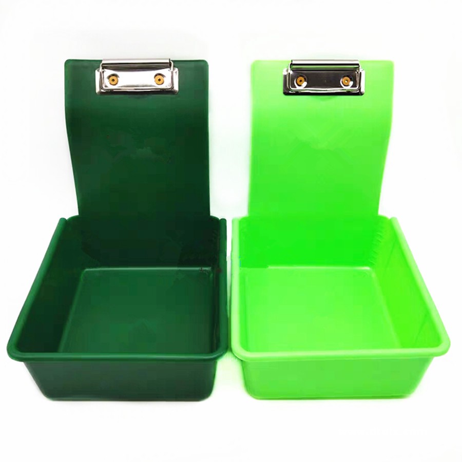 Plastic Colorful Work Pans for Oal Laboratory Dental Work Pan Plastic Organizing Box