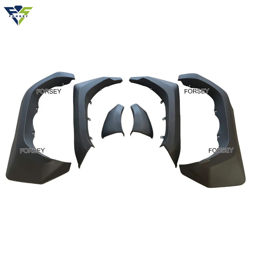 Hilux Revo 2016-2019 Upgrade to GR Version Plastic Car Fender Flares Pickup Body Kits Decorations