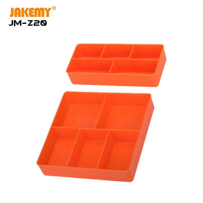 JAKEMY JM-Z20 Lightweight Portable Double-Layer Mini Plastic Tool Box Waterproof Storage for Small Parts