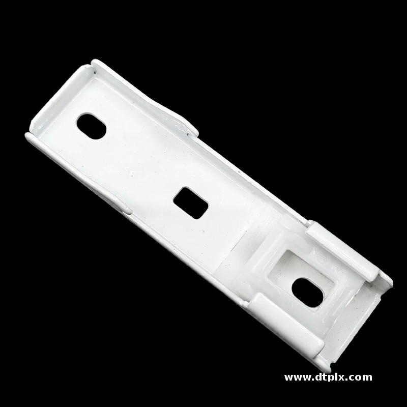 Wholesale Electric Motorized Smart Home Products Curtain Accessories S Rails Spring Celling Bracket Single Top Mounting Code