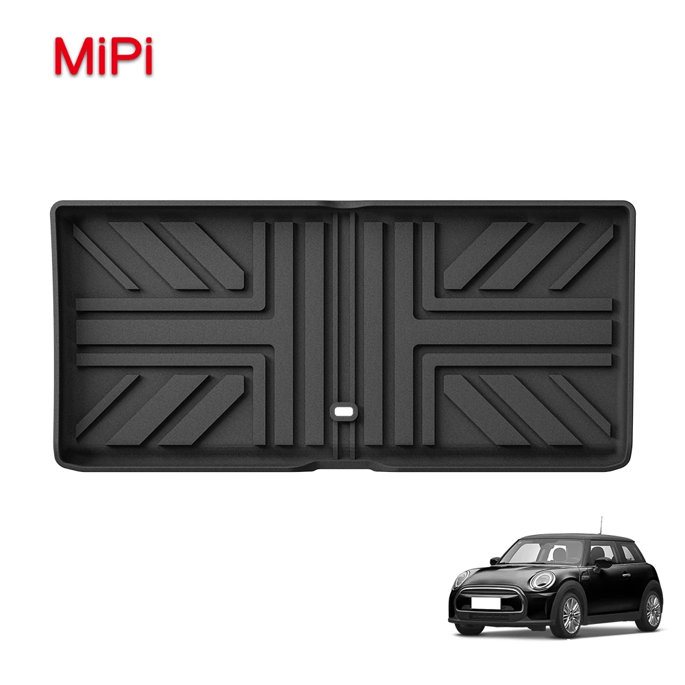 Wholesale TPE 3D Trunk Mat Waterproof Non-slip Rear Trunk Mat for BMW Mini Cooper SE 2024 EV