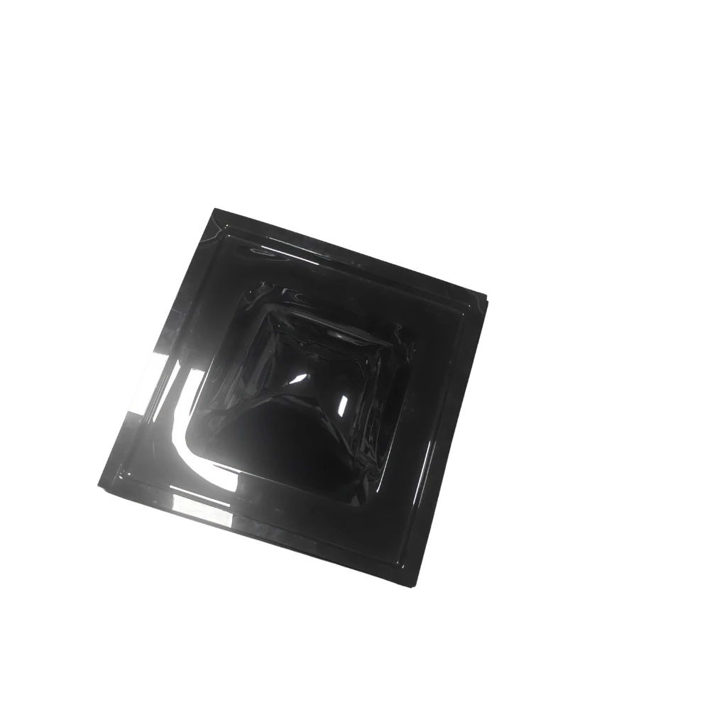 Custom Engineered High Gloss Plastic Vacuum Formed Cavity Component for Industrial Machinery and Equipment Housings